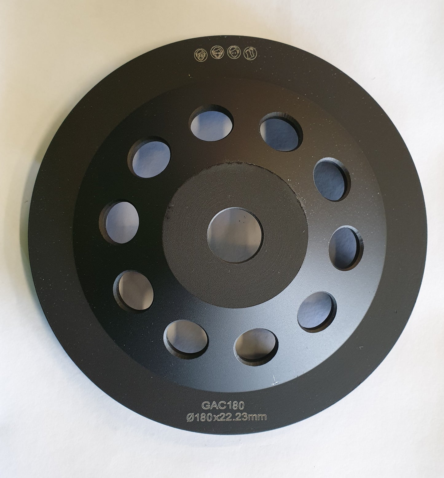 Tusk Arrow Cup Grinding Wheel - 180 x 8 x 8T x 22.23