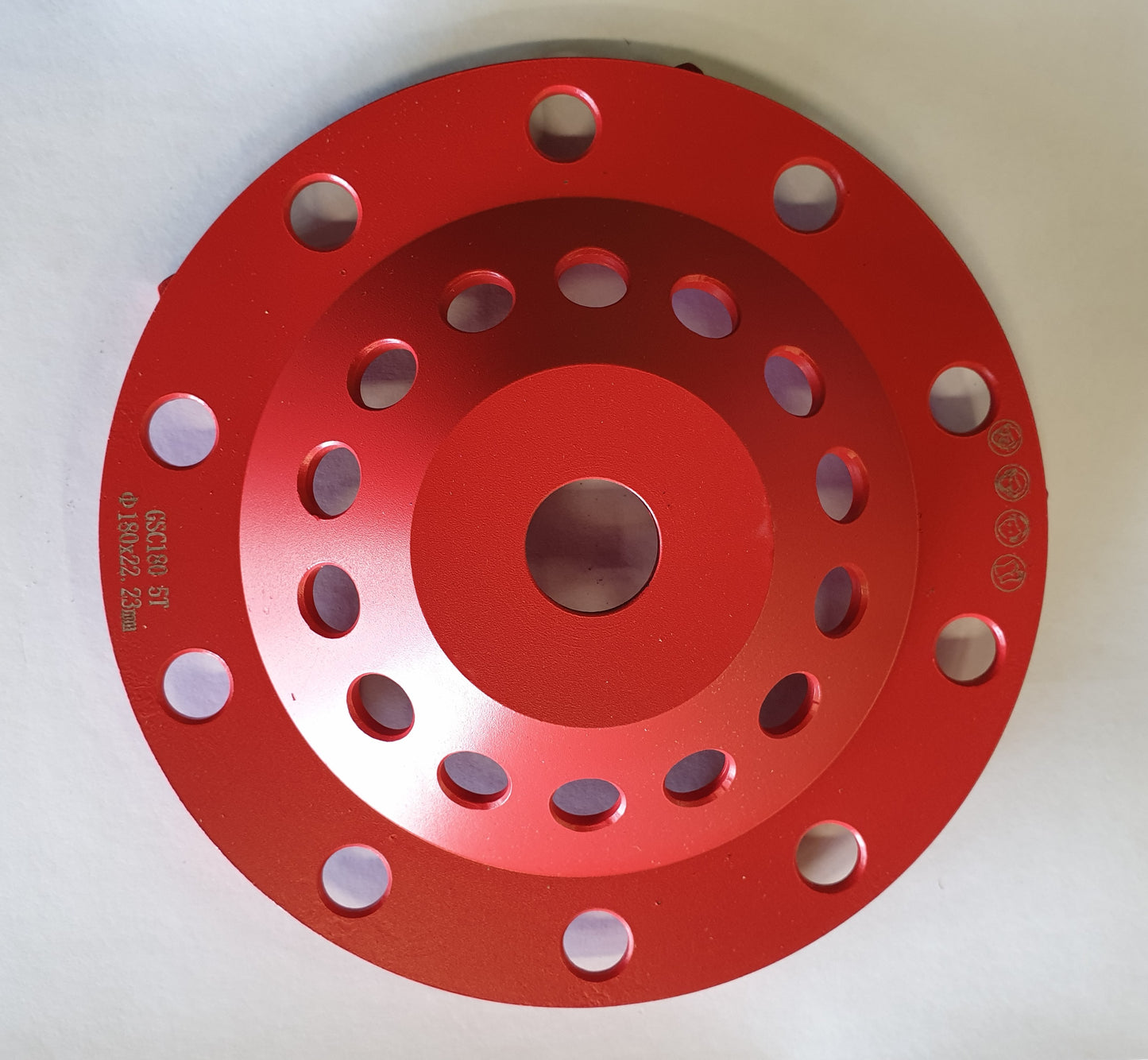S Row Cup Grinding Wheel 18 x 8 x 5T x 22.23