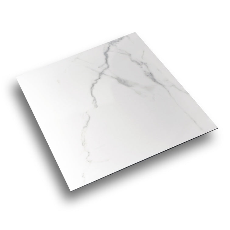 600 x 600 Tile Carrara White Polished