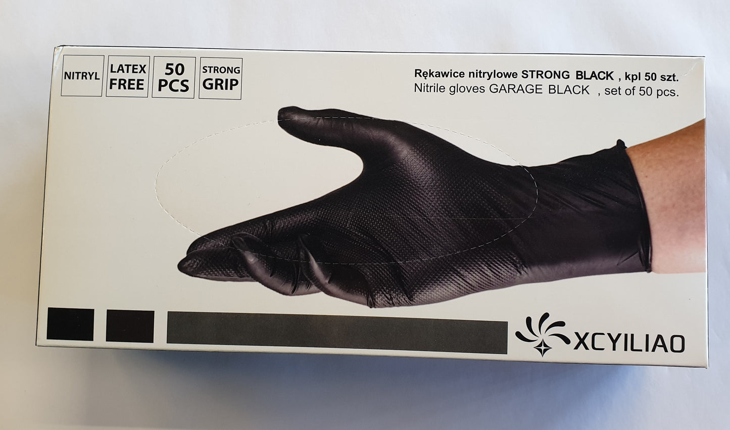 Nitrile Gloves - Garage Black 50 pcs