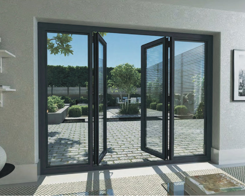 Aluminium doors